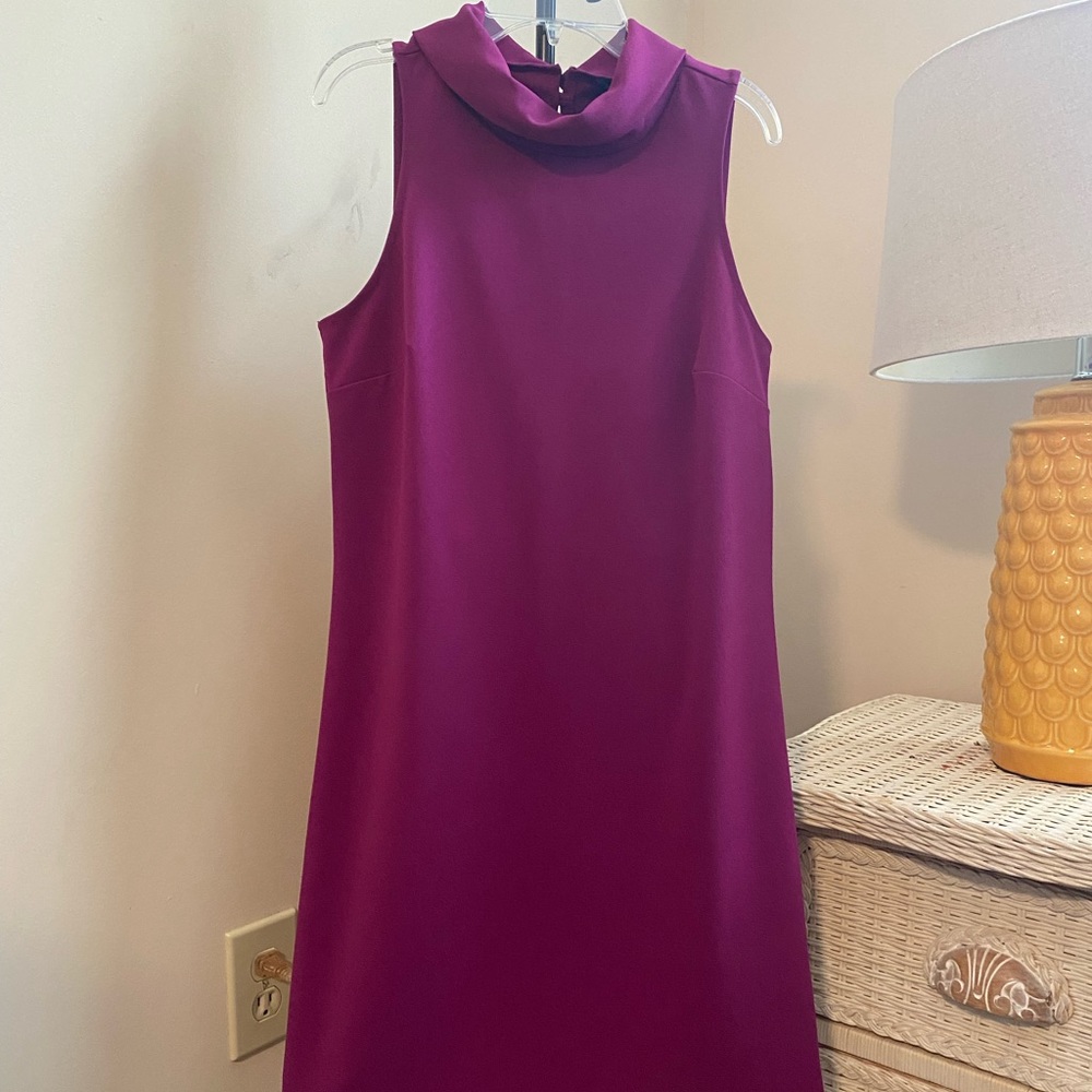 🎱 2/$20 Banana Republic Rolled Neck Sleeveless Dress